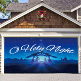 Cartoon Christmas Party Backdrop Cloth