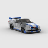 Sports Car Building Block Set