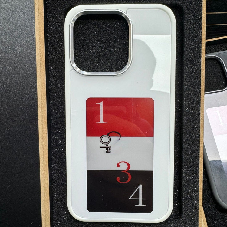 a phone case with a number on it
