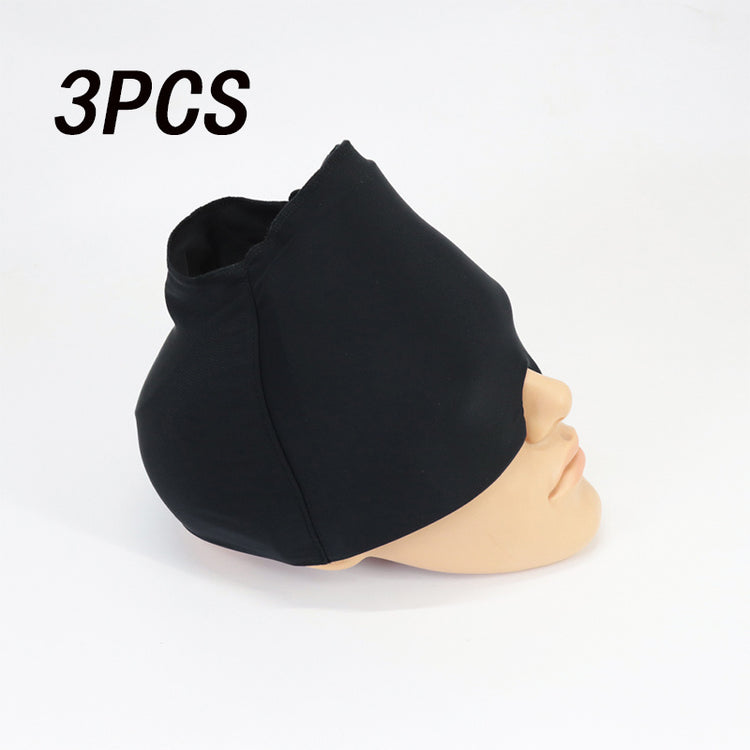 a black mask on a mannequin