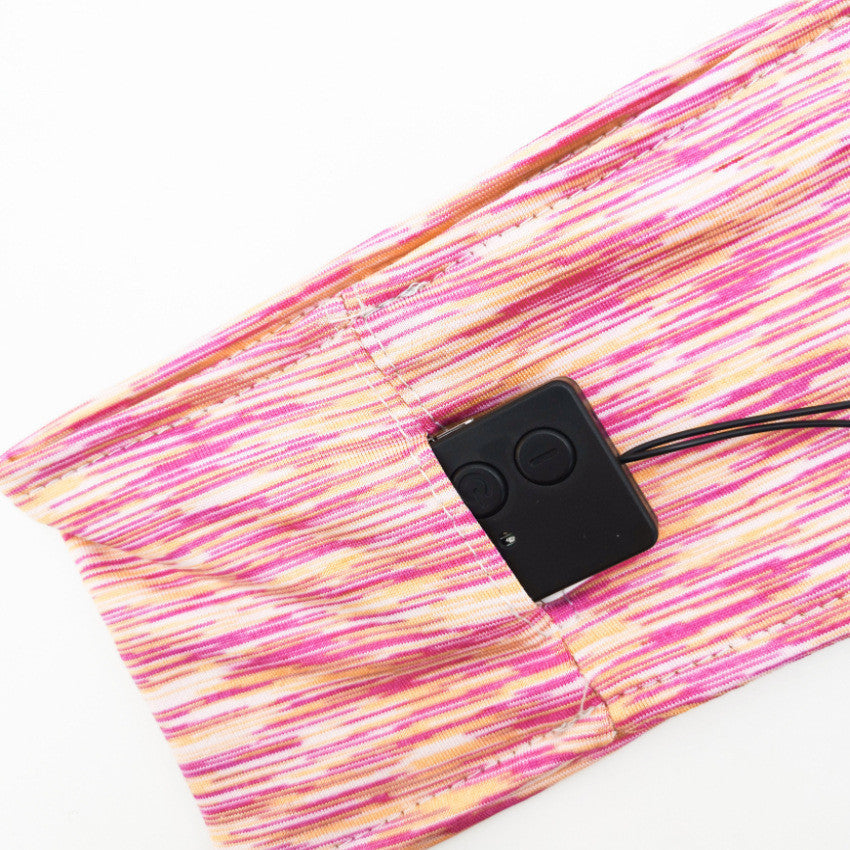 a black device in a pocket