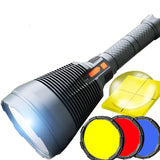 USB-Rechargeable Long-Range LED Flashlight