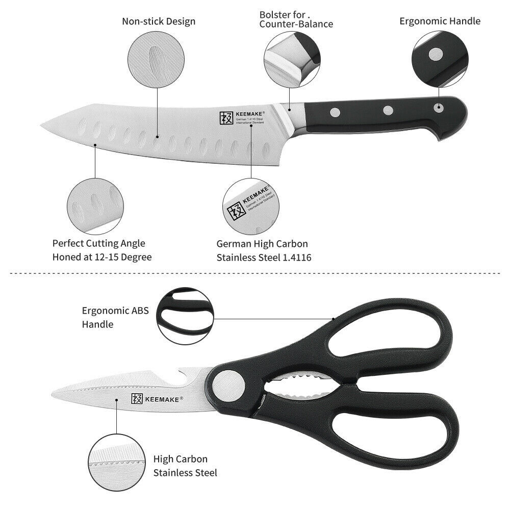 a close-up of a knife