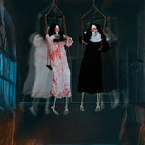 Light-Up Hanging Ghost Decorations, 2-Pack