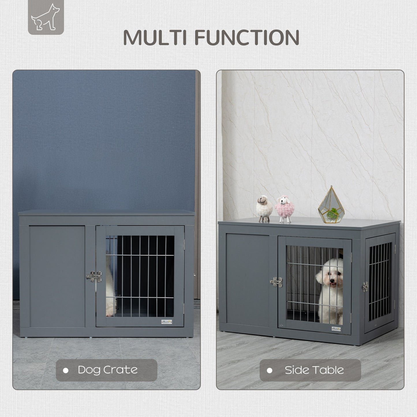 Furniture Style Dog Crate End Table