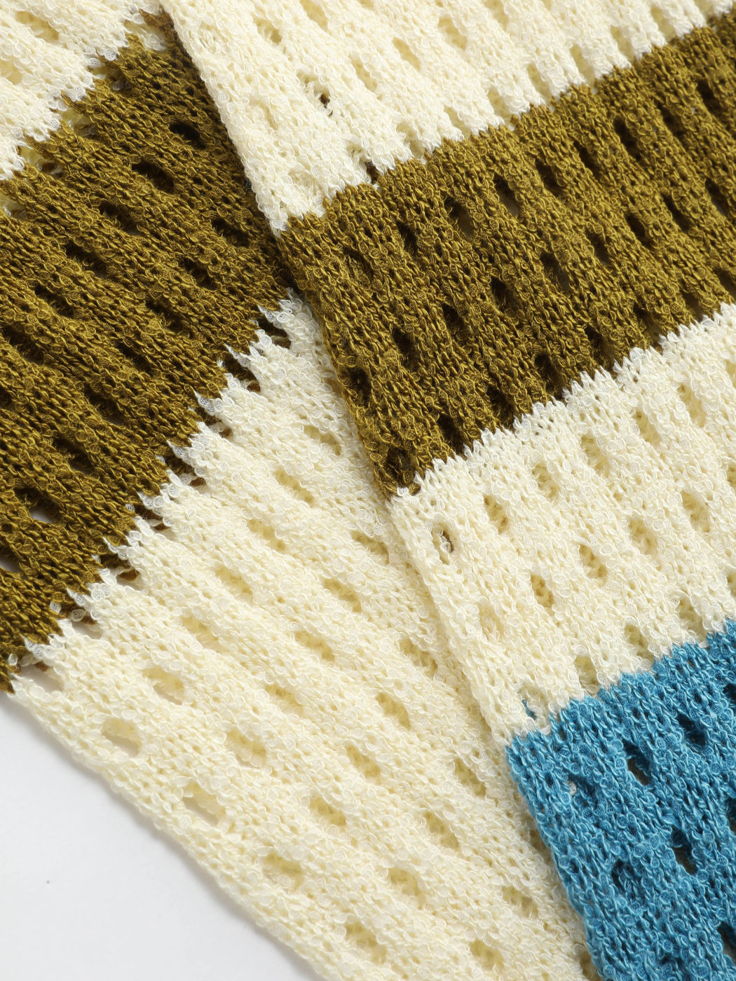 a close up of a scarf