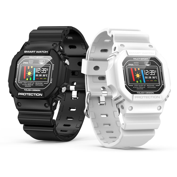 a black and white wrist watches