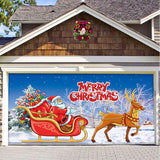 Cartoon Christmas Party Backdrop Cloth