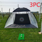 Outdoor Golf Practice Net and Hitting Cage