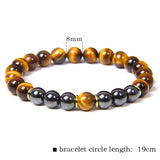 Natural Tiger's Eye Stone Bracelet