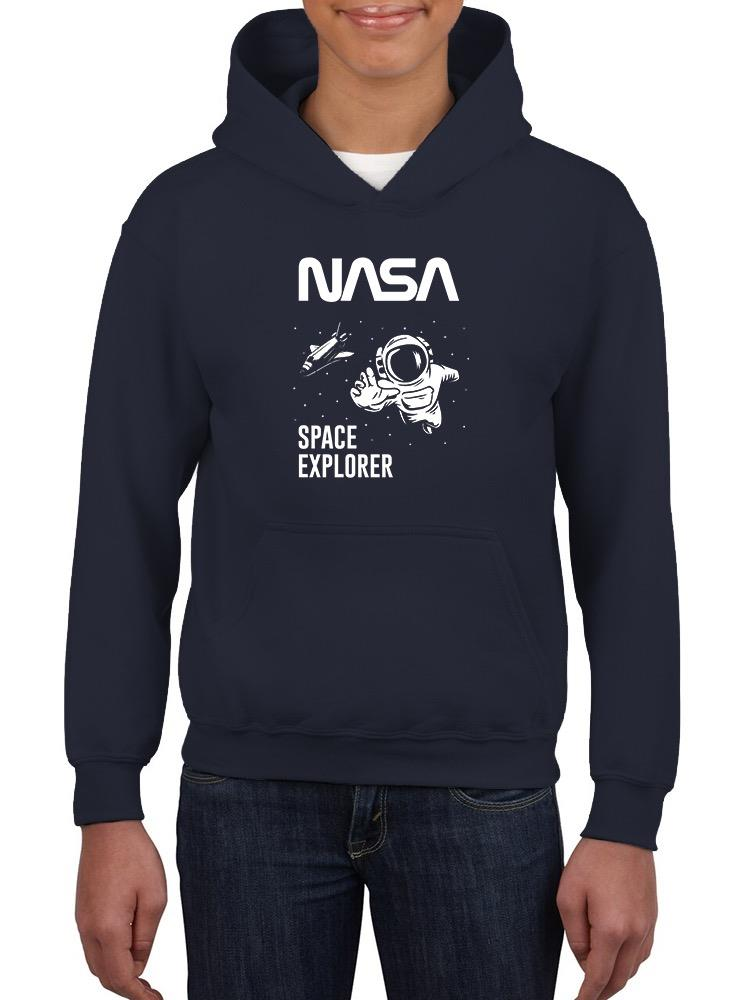 a person wearing a hoodie