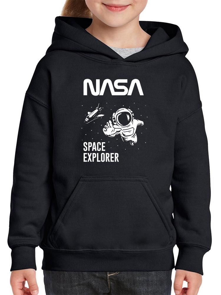 a person wearing a black hoodie