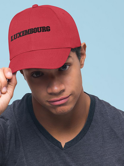 Luxembourg Hat -SmartPrintsInk Designs