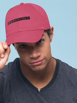 Luxembourg Hat -SmartPrintsInk Designs