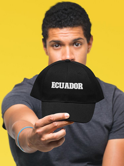Ecuador. Hat -SmartPrintsInk Designs