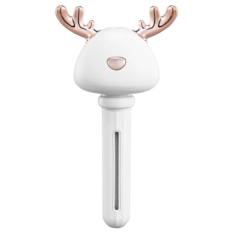 a white object with antlers