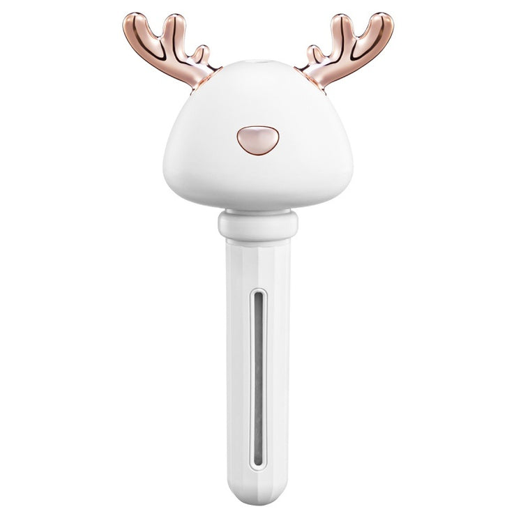 a white object with antlers