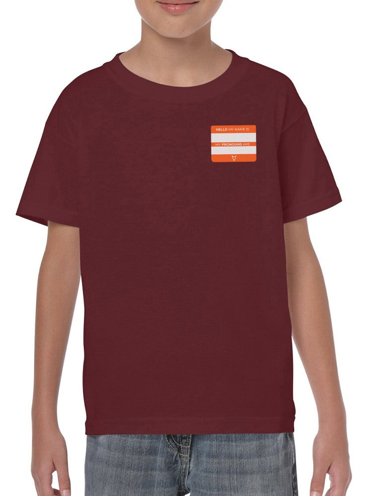 a person wearing a red shirt
