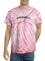 Nashville Tie Dye Tee -SmartPrintsInk Designs
