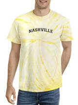 Nashville Tie Dye Tee -SmartPrintsInk Designs