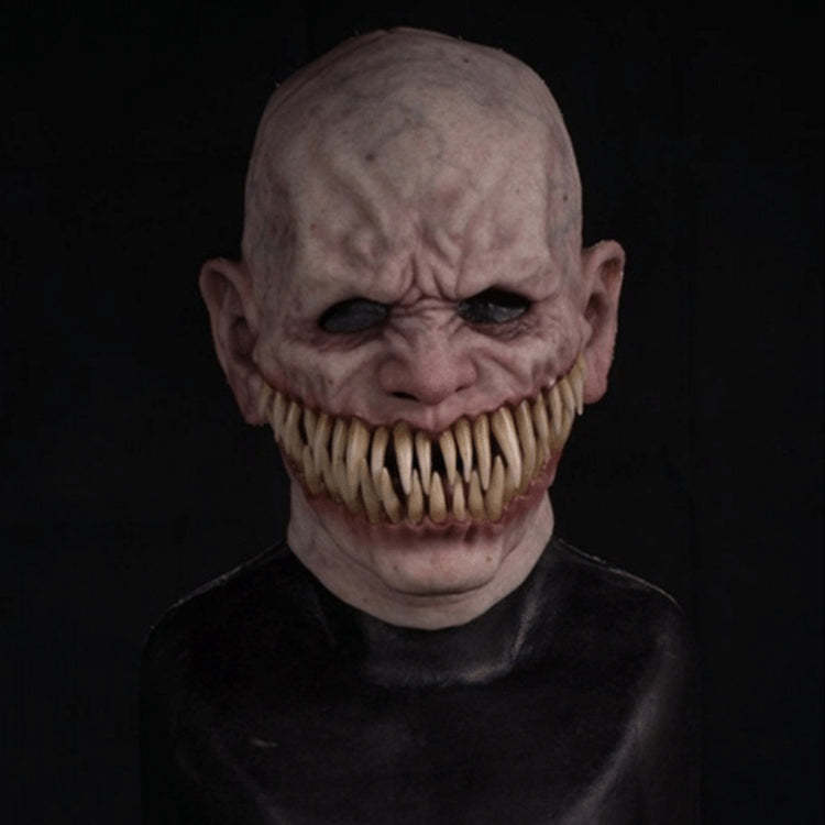 a person wearing a mask