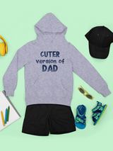 Cuter Version Of Dad Hoodie -SmartPrintsInk Designs