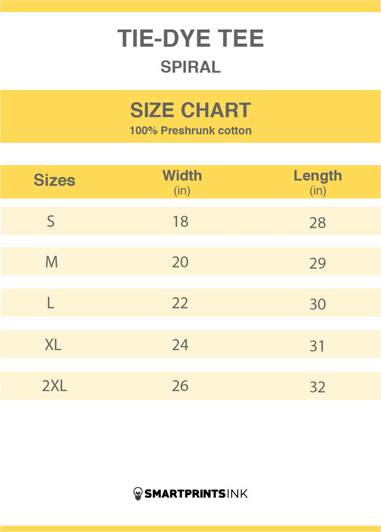 a chart of size chart