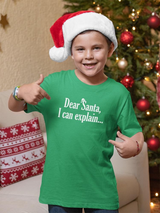 Dear Santa... T-shirt -SmartPrintsInk Designs