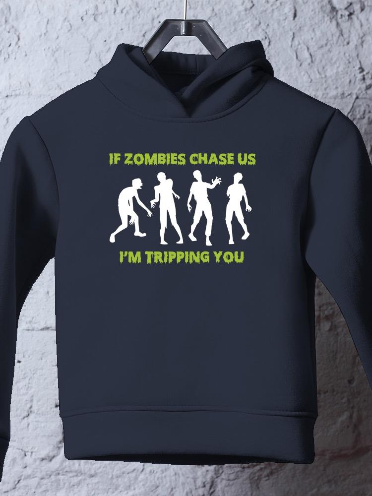a sweatshirt with a group of zombies