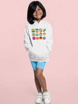 Colorful Shapes Hoodie -SmartPrintsInk Designs
