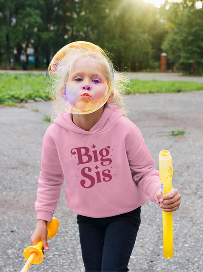 Big Sis. Hoodie -SmartPrintsInk Designs