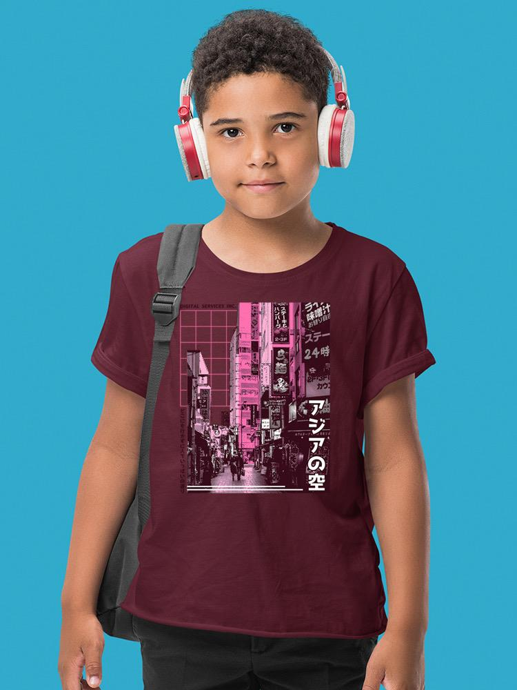 a boy wearing headphones