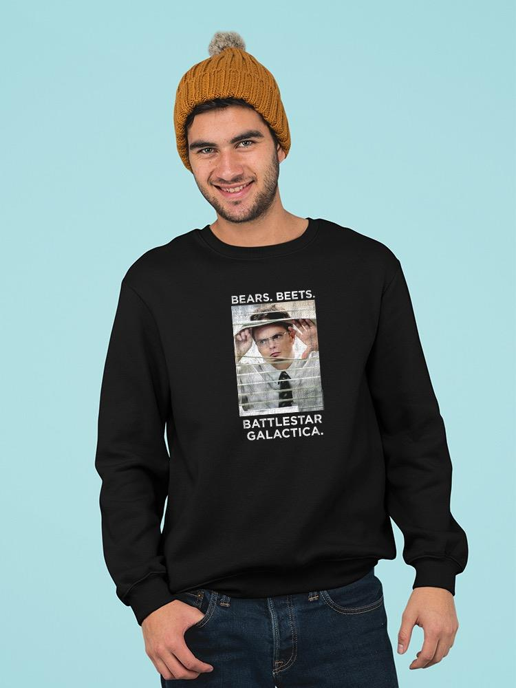 Bears And Beets Quote Sweatshirt The Office