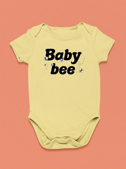 Baby Bee Bodysuit Baby's -SmartPrintsInk Designs