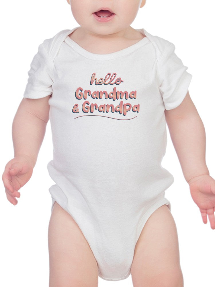 a baby in a white bodysuit
