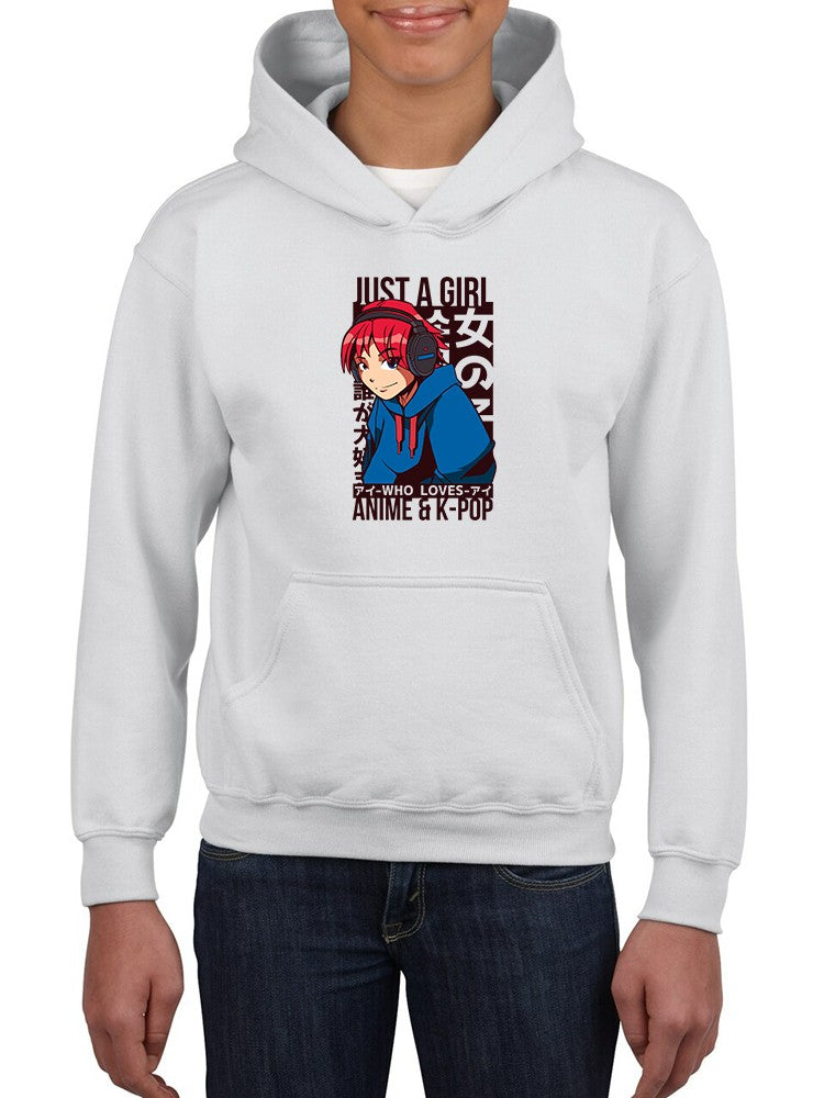 Love Anime And K-Pop Hoodie -SmartPrintsInk Designs