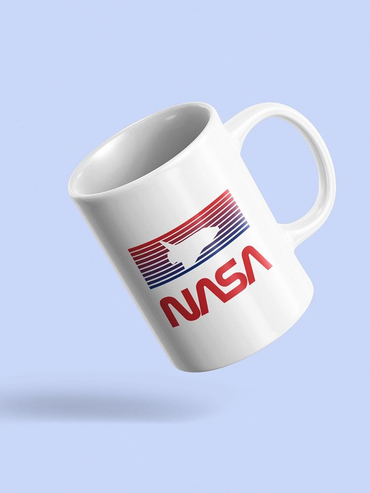 Nasa Shuttle Over Dusk Colors Mug -NASA Designs