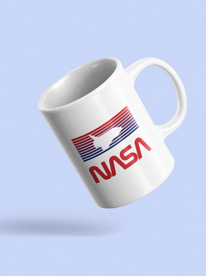 Nasa Shuttle Over Dusk Colors Mug -NASA Designs