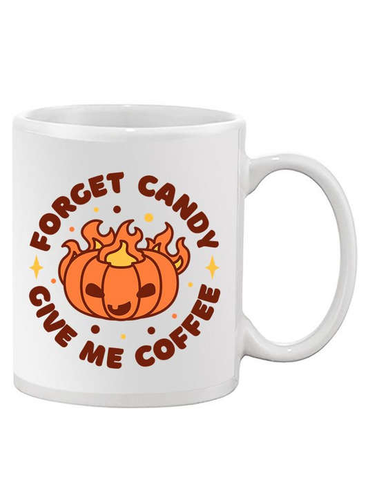 Give Me Coffee Pumpkin Mug -SmartPrintsInk Designs