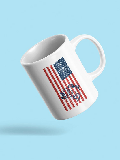 American Flash And Fish Mug -SPIdeals Designs