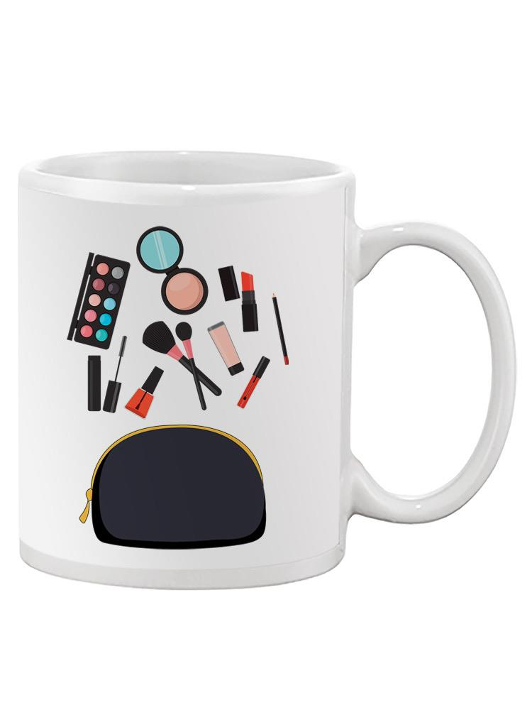 a white mug with a white background