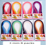 Gradient Origami Lucky Star Paper Set