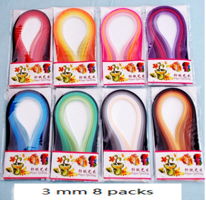 a group of colorful paper strips