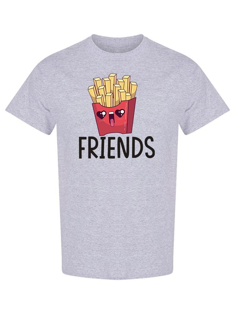 a t-shirt with a picture of fries