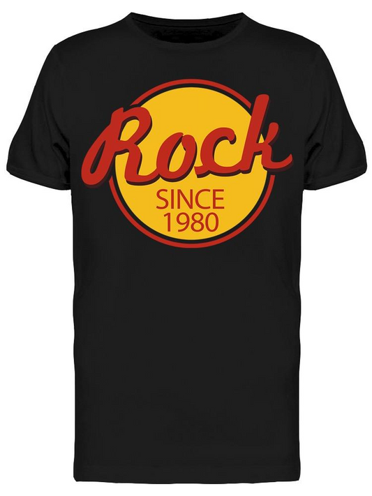 Rock Man Since 1980 Men's T-shirt