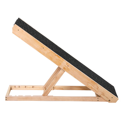Elevated Dog Ramp for Bed