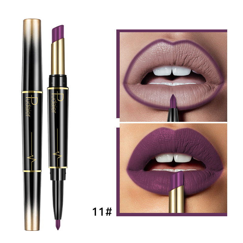 a close up of a lip liner