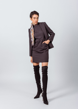 Luxe Charcoal Wool Suit