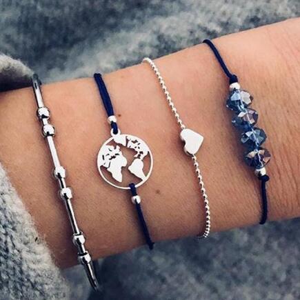 a bracelets on a wrist