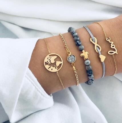 a person wearing bracelets